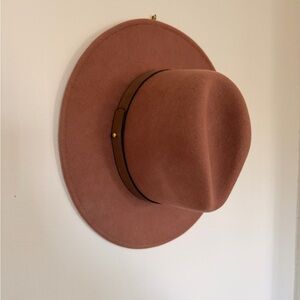 Lack Of Color Pink Wide-Brim Hat